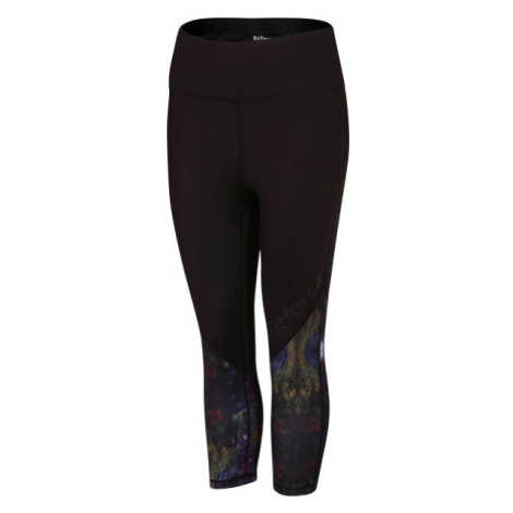 Fitforce INKAS Dámské 3/4 fitness legíny, mix, velikost