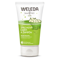 WELEDA 2v1 Sprchový krém a šampon veselá limetka 150 ml