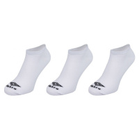 Umbro NO SHOW LINER SOCK 3 PACK Ponožky, bílá, velikost