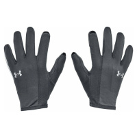 Under Armour Men's UA Storm Run Liner Gloves Pitch Gray/Pitch Gray/Black Reflective Běžecké ruka