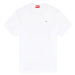 Tričko diesel t-adjust-microdiv t-shirt bright white