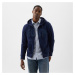 Mikina GAP Logo Fullzip Hoodie Tapestry Navy