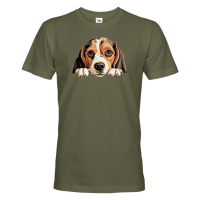 Pánské tričko Bígl - tričko pro milovníky psů