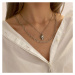 Manoki Ocelový náhrdelník Denisa, chirurgická ocel WA602 Stříbrná 57 cm