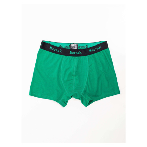 PÁNSKÉ ZELENÉ BOXERKY -GREEN Zelená BASIC