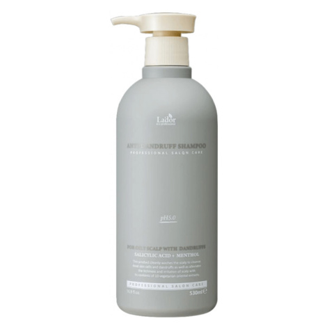 LADOR - ANTI DANDRUFF SHAMPOO - Korejský mentolový šampon proti lupům 530 ml