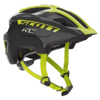 Scott Spunto Junior Black/Radium Yellow RC Dětská cyklistická helma