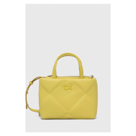 Kabelka Calvin Klein žlutá barva, K60K611340