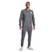 Under Armour Rival Terry Graphic Crew Pitch Gray Full Heather