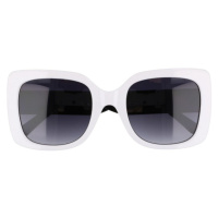 Sunmania Sunmania Bílé oversized sluneční brýle „Anonym