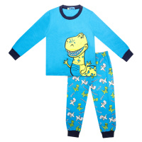 Chlapecké pyžamo - KUGO MP1516, tyrkysová Barva: Tyrkysová