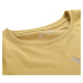 Dámské rychleschnoucí triko Alpine Pro GIDDELA - žlutá
