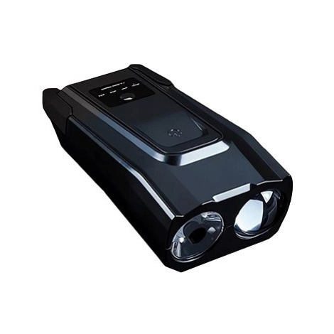 Verk 14479 Voděodolné LED světlo na kolo USB, el. zvonek černé