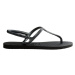 Sandály Havaianas TWIST dámské, černá barva, 4144756.009