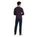 Esotiq & Henderson Pánské pyžamo 40959 Umbra ruznobarevne