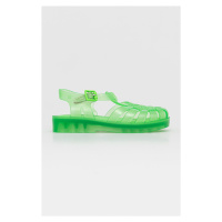 Dětské sandály Melissa zelená barva