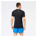 New Balance ACCELERATE SHORT SLEEVE Pánské sportovní triko, černá, velikost
