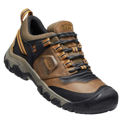 Keen RIDGE FLEX WP Pánská obuv, hnědá, velikost 42