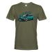 Pánské tričko s potiskem Mitsubitshi Lancer Evo 8 - tričko pro milovníky aut