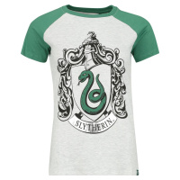 Harry Potter Slytherin Silver Dámské tričko zelená/šedá