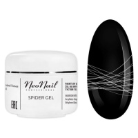 NeoNail Spider Gel gel na nehty odstín White 5 ml