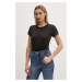 Tričko Calvin Klein Jeans černá barva, J20J223909