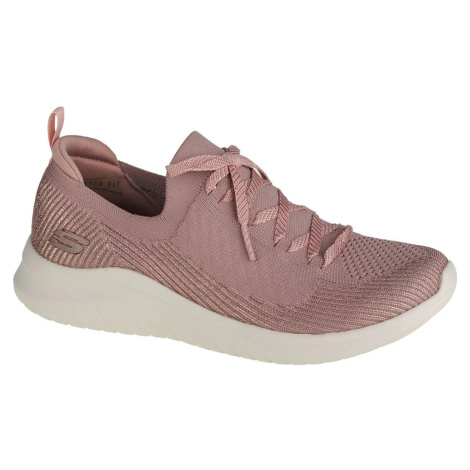 RŮŽOVÉ DÁMSKÉ TENISKY SKECHERS ULTRA FLEX 2.0-LASER FOCUS Pudrová