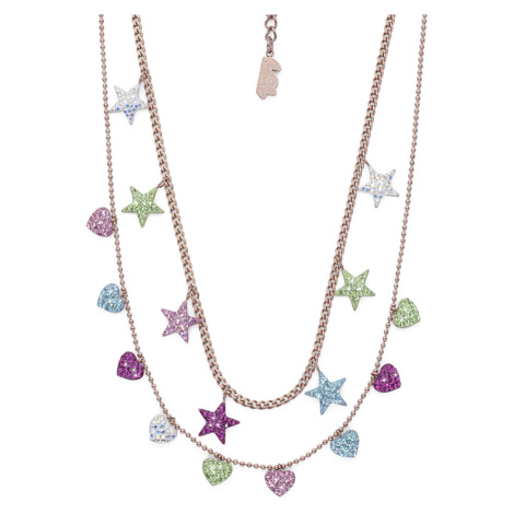 L.O.L. Surprise! Hravý dvojitý náhrdelník pro dívky Star Shine L1014 LOL. Surprise- licence