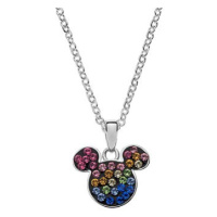 DISNEY Mickey Mouse stříbrný náhrdelník C901370SRML-B (Ag 925/1000, 2.04 g)