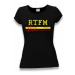 Linux tričko RTFM originál - dámské