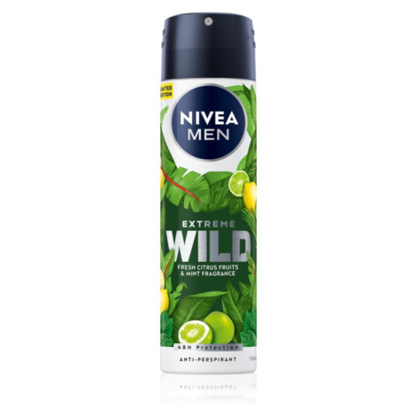 Nivea Men Extreme Wild Fresh Citrus antiperspirant ve spreji 150 ml