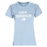 New Balance Essentials Graphic Athletic Fit Short Sleeve Modrá