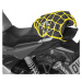 Pružná zavazadlová síť pro motocykly Oxford 38x38 žlutá fluo/reflexní