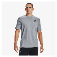 Under Armour Sportstyle Left Chest Short Sleeve T-Shirt Gray