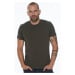 T8569 DEWBERRY BICYCLE COLLAR MEN'S T-SHIRT-KHAKI