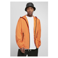 Pánská bunda // Urban classics  Full Zip Nylon Crepe Jacket mandarin