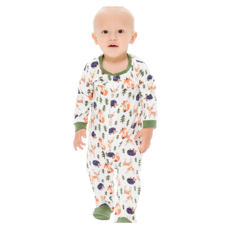 Kojenecký overal - WINKIKI WNB 92531, bílá Barva: Bílá