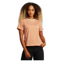 Dedicated T-shirt Mysen Stripes Orange