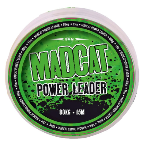 Madcat Návacová šňůra Power Leader - 0.80mm 80kg