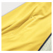Žlutá neonová dámská letní bunda s podšívkou (HH036-26)
