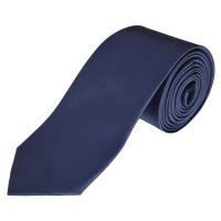SOĽS Garner Saténová kravata SL02932 Námořní modrá