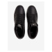 Černé pánské kotníkové kožené tenisky Calvin Klein Jeans
