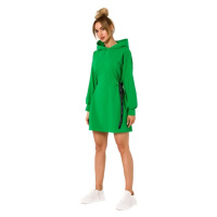 Made Of Emotion Dámské mikinové šaty Estrilla M730 zelená Zelená