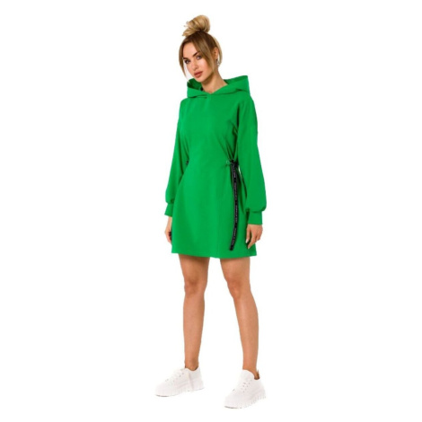 Made Of Emotion Dámské mikinové šaty Estrilla M730 zelená Zelená