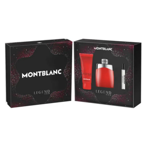 Mont Blanc Legend Red - EDP 100 ml + sprchový gel 100 ml + EDP 7,5 ml