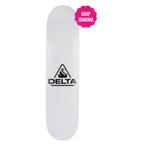 SK8 DESKA DELTA SCRIPT OG / D-LIGHT TECH - bílá