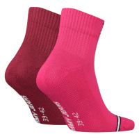 Tommy Hilfiger Jeans 2Pack Socks 701218956011 Pink/Burgundy