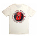 Rolling Stones tričko, Hackney Diamonds Circle Label BP Natural, pánské