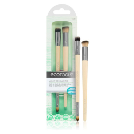 EcoTools Ultimate Concealer Trio sada štětců