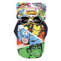 Marvel: Avengers - dětská kšiltovka s brýlemi